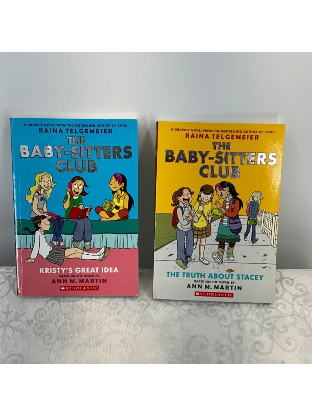 The Baby-Sitters Club Graphic Novels By Raina Telgemeier Kristys Great Idea & Th